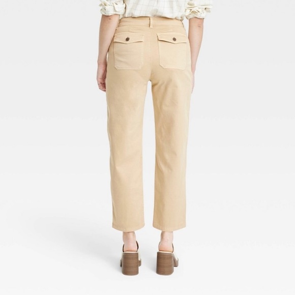 Universal Thread High Waisted Barrel Leg Pants-Sz 4 - Picture 2 of 7